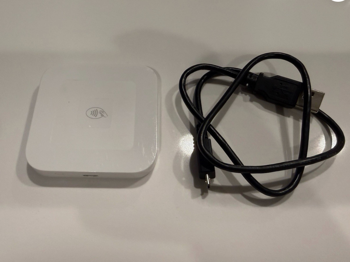 Square Credit Card Reader for Contactless Chip Model SPC1-01 Working