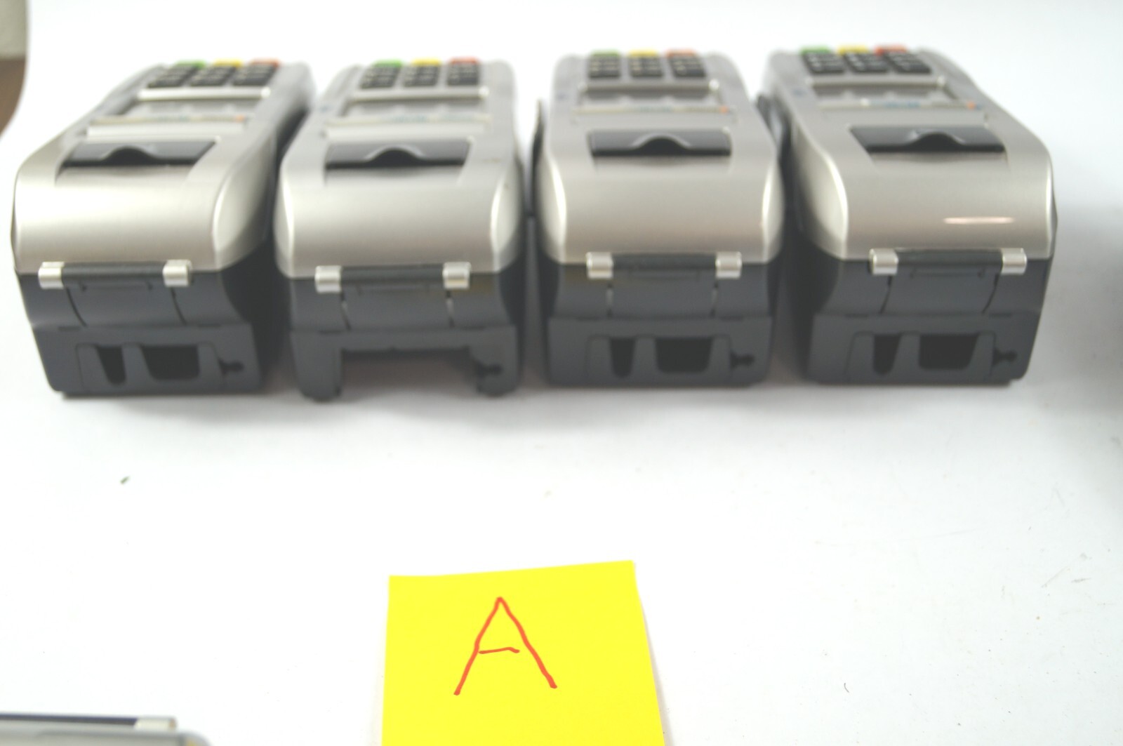 LOT (4) First Data FD130 Duo Credit Card Readers X13-12056 No Power Cords D213