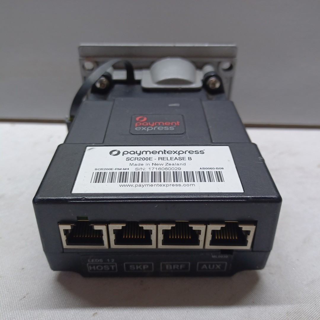 Payment Express Secure Card Reader SCR200E Release B – UNTESTED for Parts/Repair