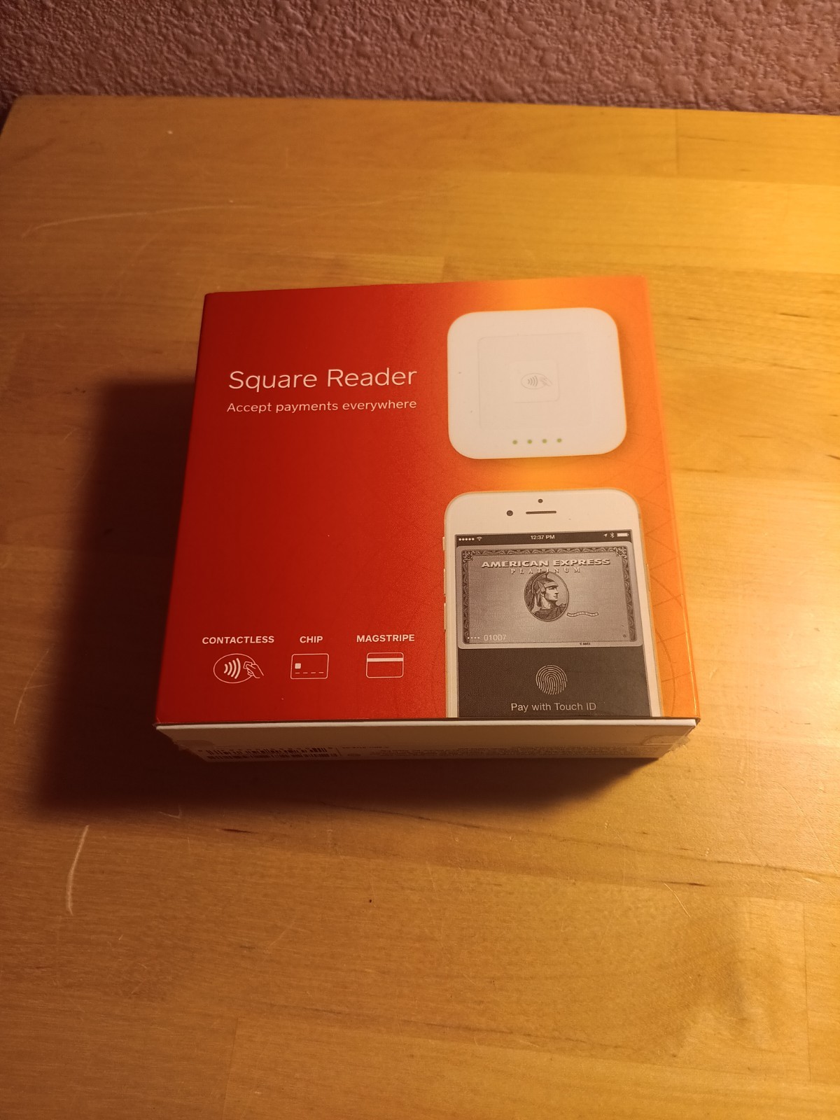 Square A-SKU-0113-04 Contactless Credit Card and Chip Reader Model S8