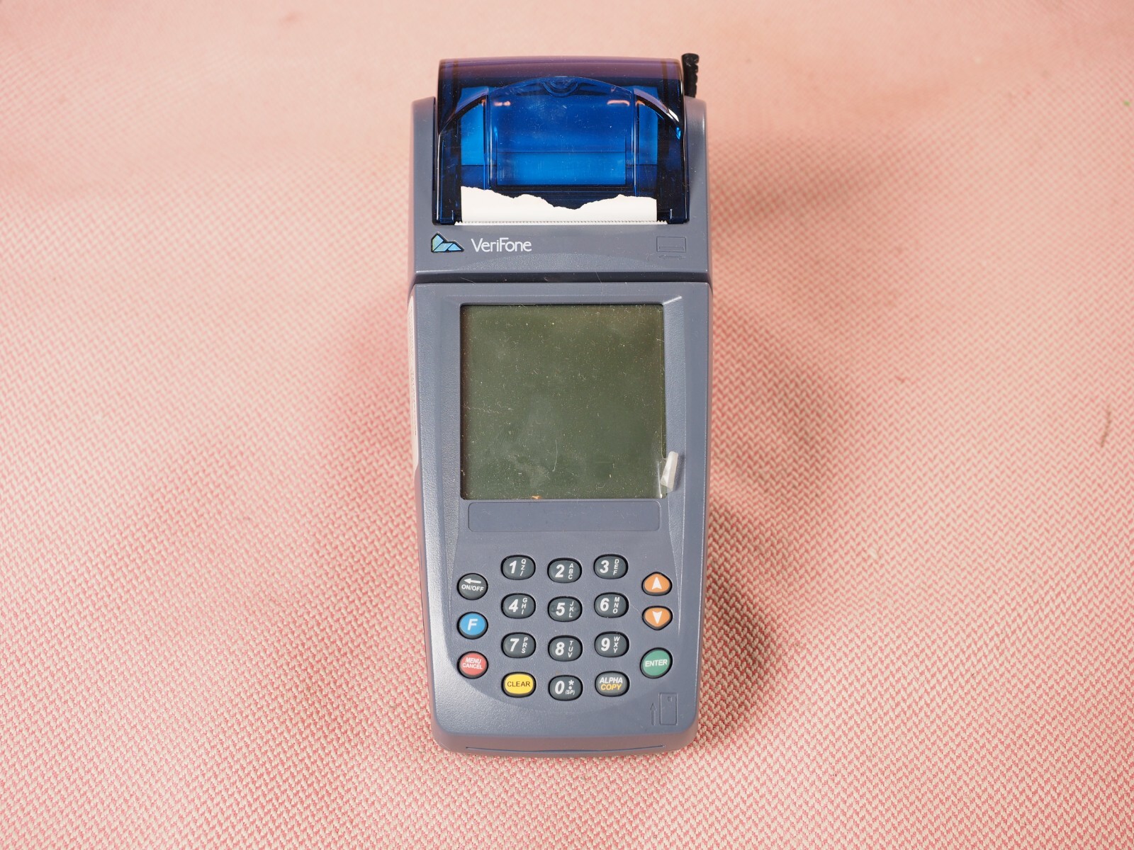 VeriFone Nurit 8020 Wireless Terminal GPRS Credit Debit Card Reader UNTESTED