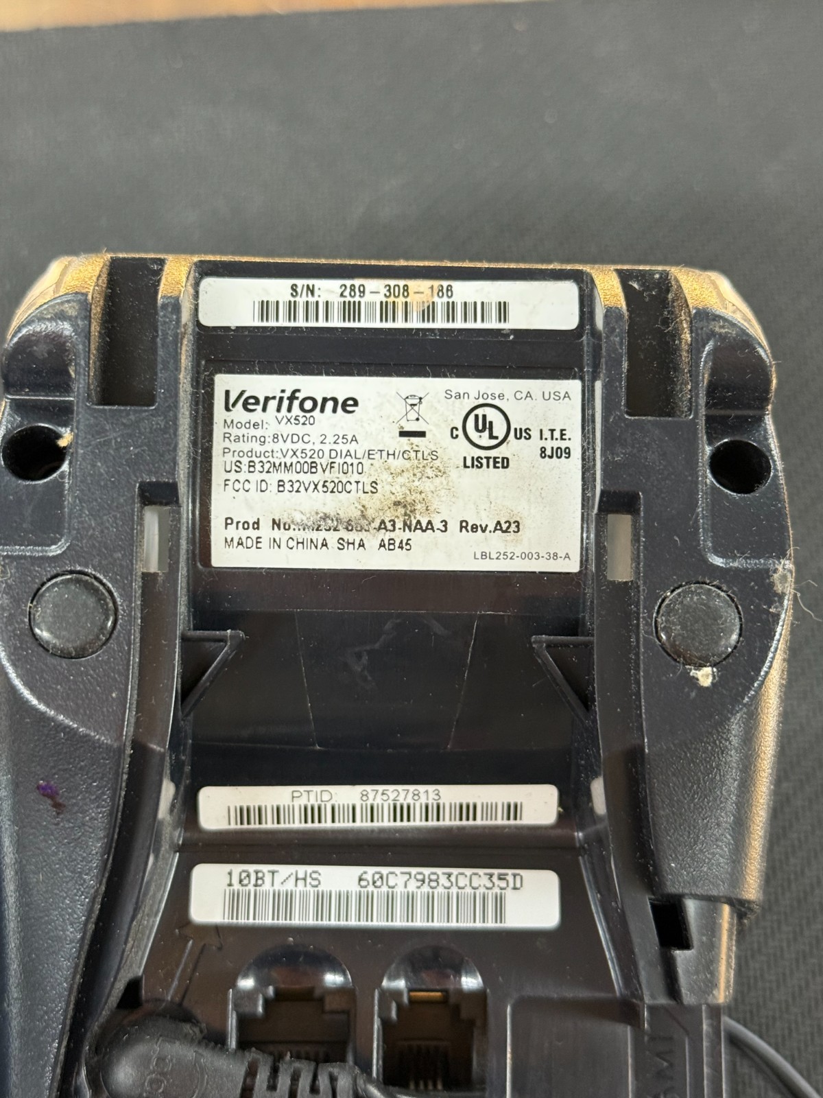 Verifone VX520 Credit Card Reader #2