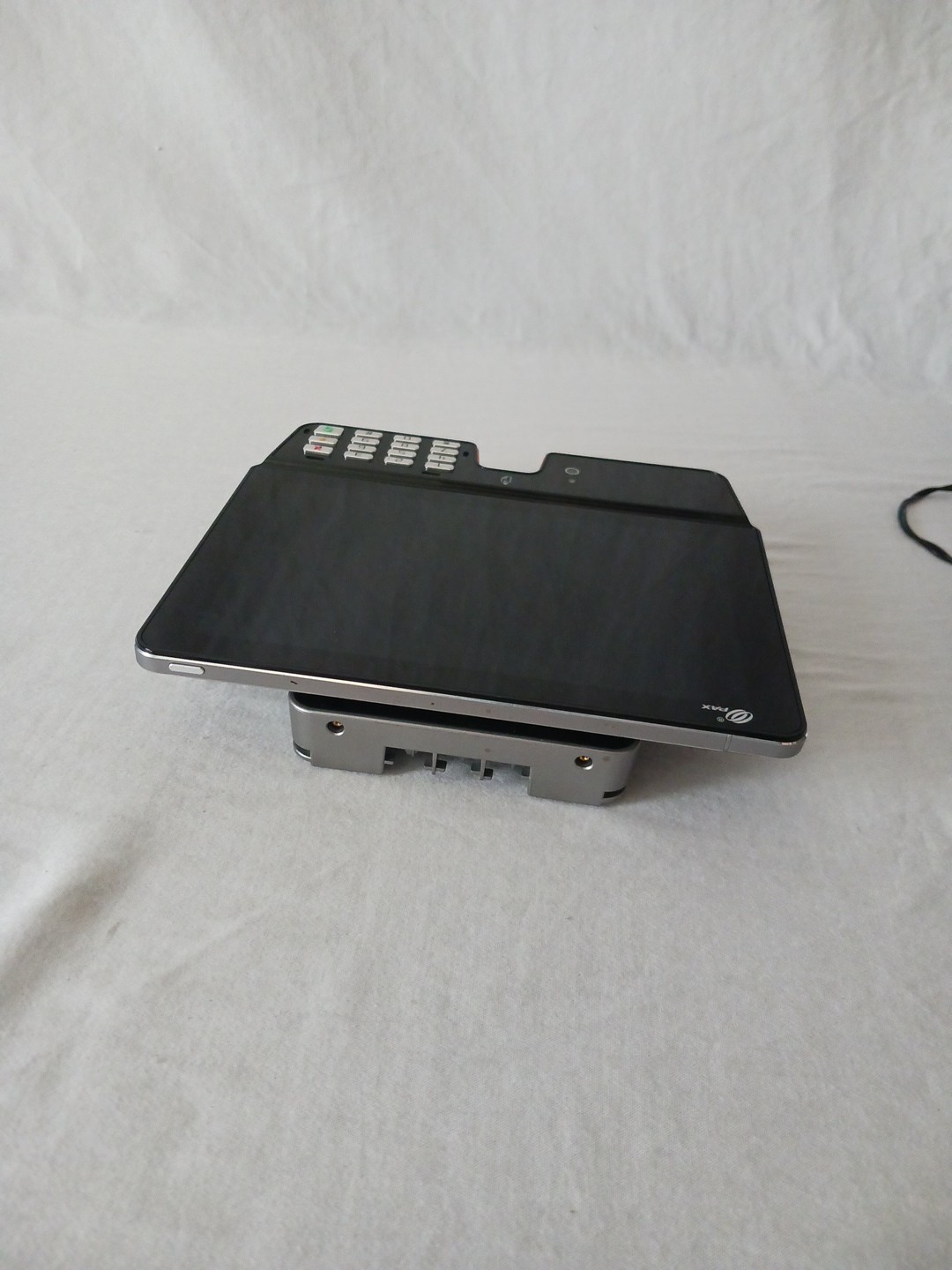 PAX Aries 8 Payment Terminal with AR6P-B0-5EA TESTED EUC (NO MOUNT OR 9V CORD)