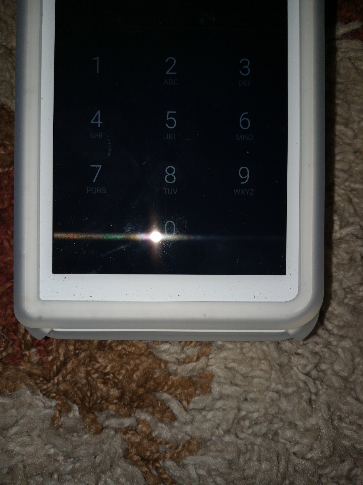 Clover Flex Handheld POS System and Card Reader White It Lock Also A Sumup Card