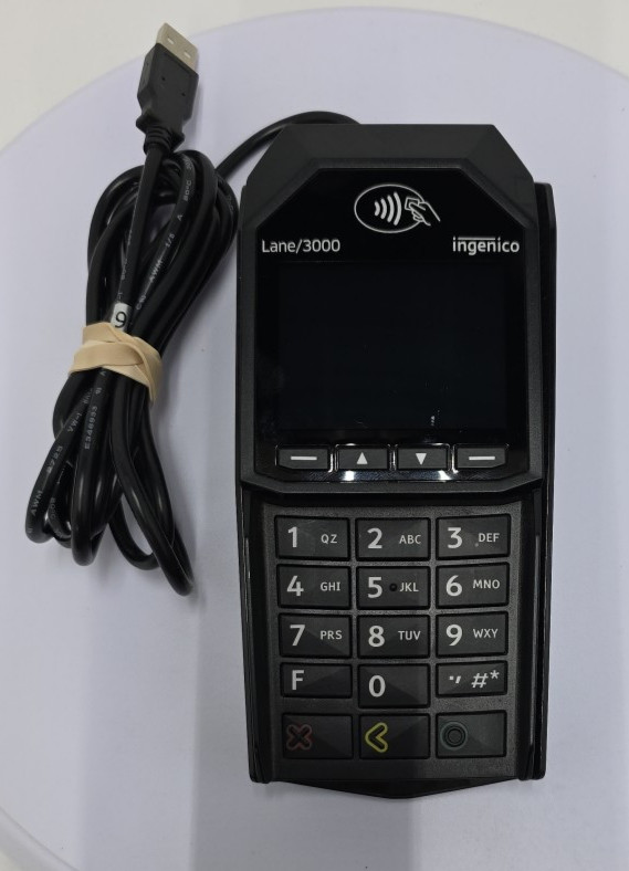 Ingenico LANE 3000 Credit Card Terminal Reader TRD30110877B LAN300-USLLT03A