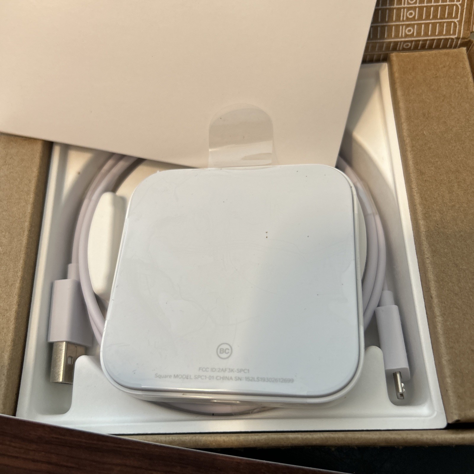 Square Contactless & Chip Reader SPC1-01 1st Gen POS Card Reader NFC Tap Pay