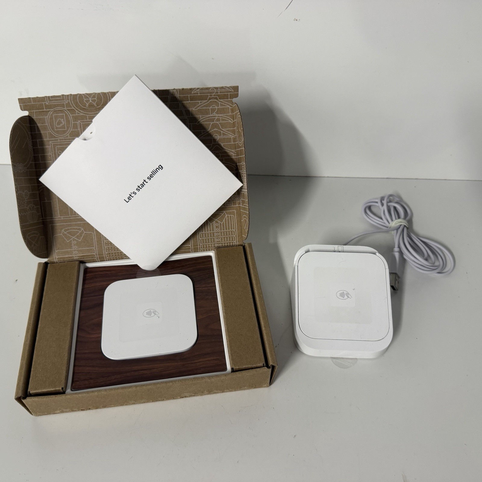 Square Card Reader – POS – Contactless & Chip Reader – 2nd Generation – White