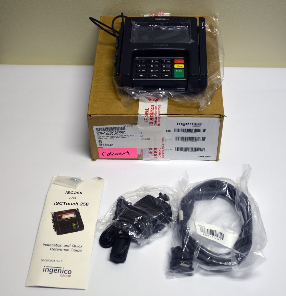 Ingenico iSC Touch 250 Smart Terminals – NCR-CP New in Box