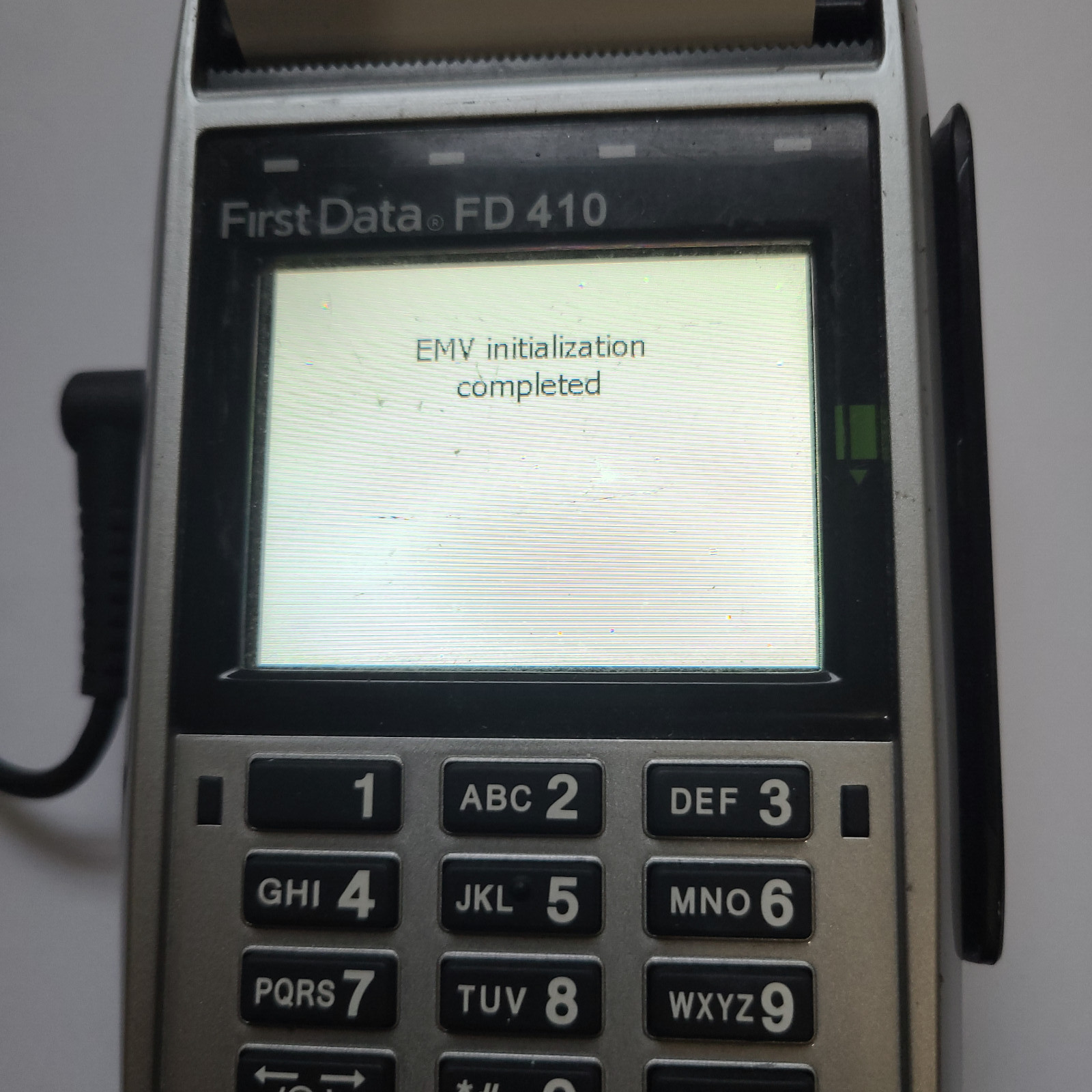 FirstData FD 410 DW Wireless Mobile Payment Processing Credit Card Terminal
