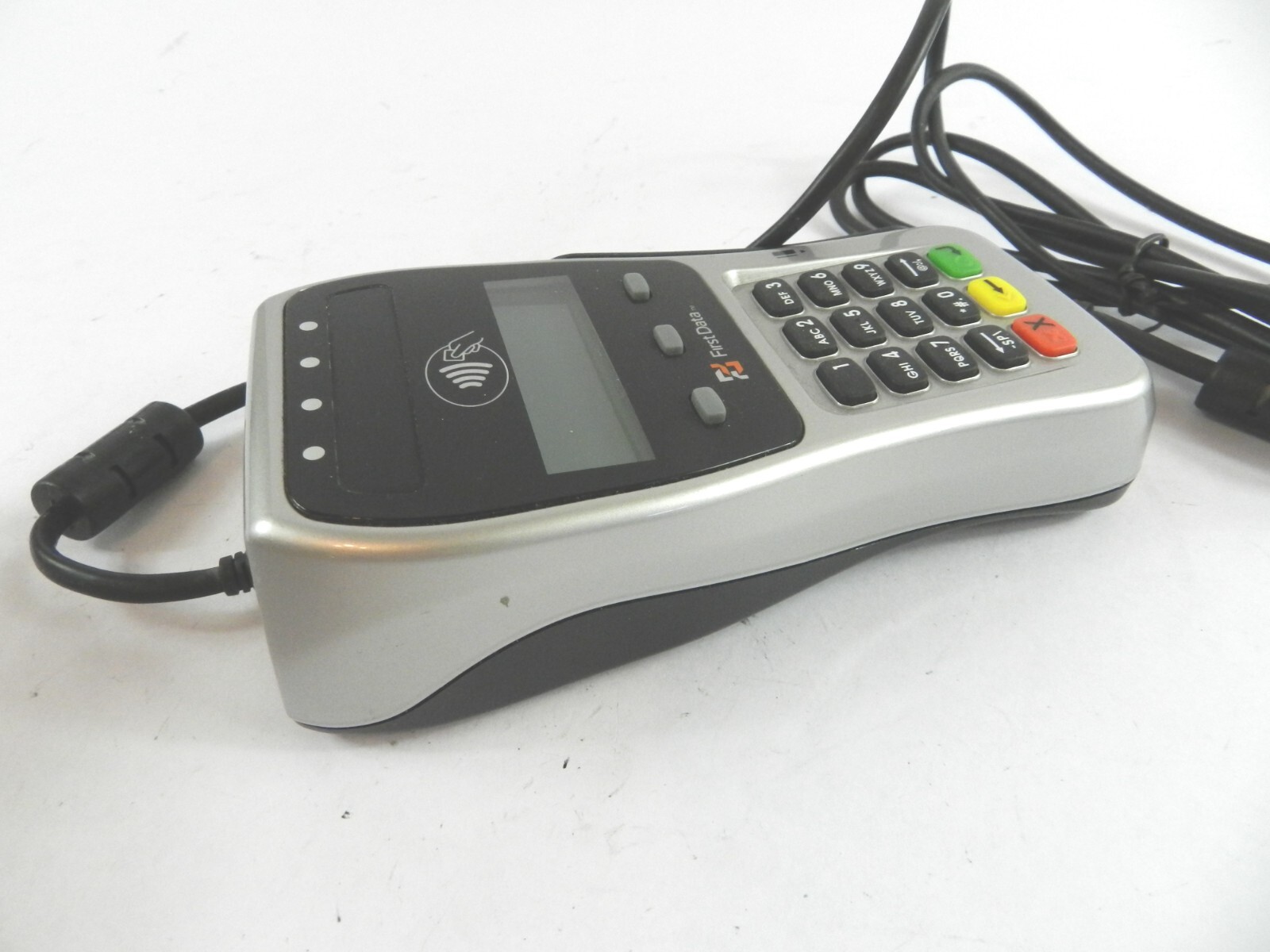 LOT (2) First Data FD35 Pin Pad Credit Card Terminal Readers incl. USB cord B222