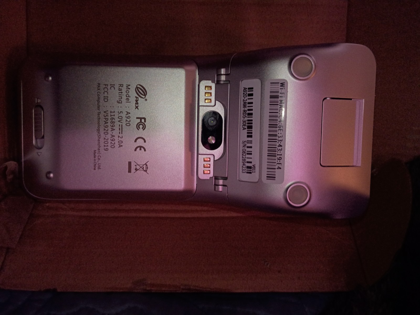 PAX A920 Android Smart Mobile Payment Terminal Credit Card Terminal Wi-Fi