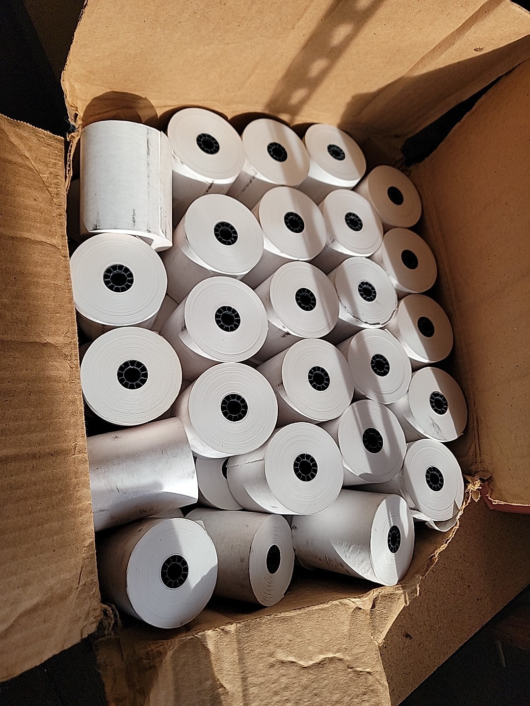 Thermal Credit Card Machine Paper for Thermark, 3 1/8″ X 50′ Approx 52 Rol