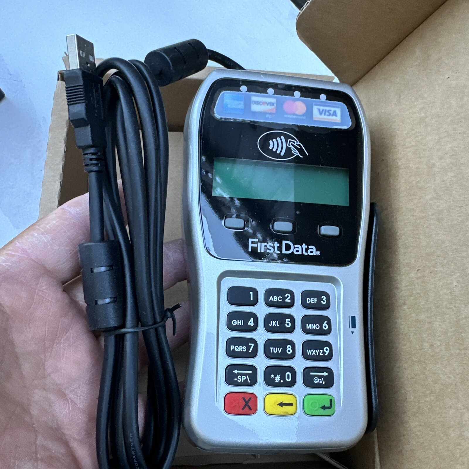 First Data FD-35 001791064 USB Credit Card PINPAD Reader