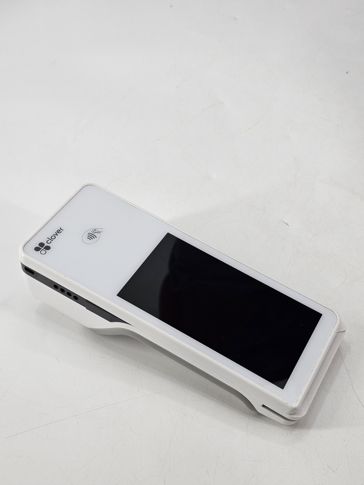 Clover Flex LTE Model C401 Credit Card Machine/w K400 Cradle Pin Locked