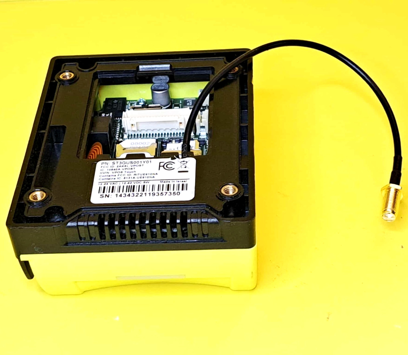 ⚡TRANSFER ISSUE⚡NAYAX VPOS TOUCH ST3GUS001Y01 IPS TOUCH LCD MIC BUZZER SPEAKER⚡