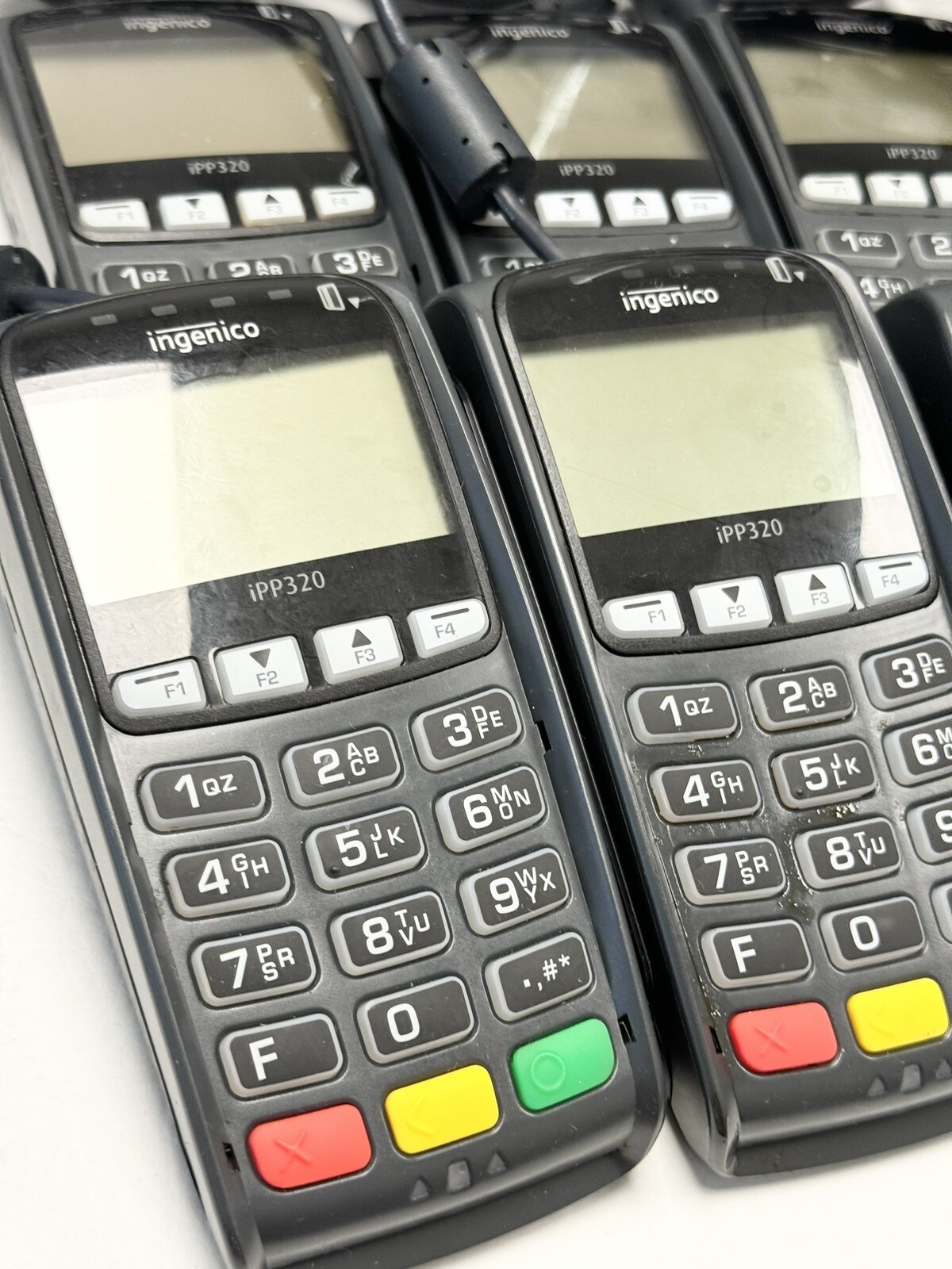 LOT OF 7x Ingenico iPP320 Credit Card Reader Scanners IPP320-31T3494A