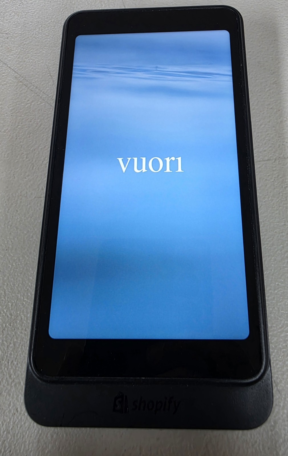Shopify POS GO S2001 Handheld Portable Card Reader & Scanner VUORI FOR PARTS ONL