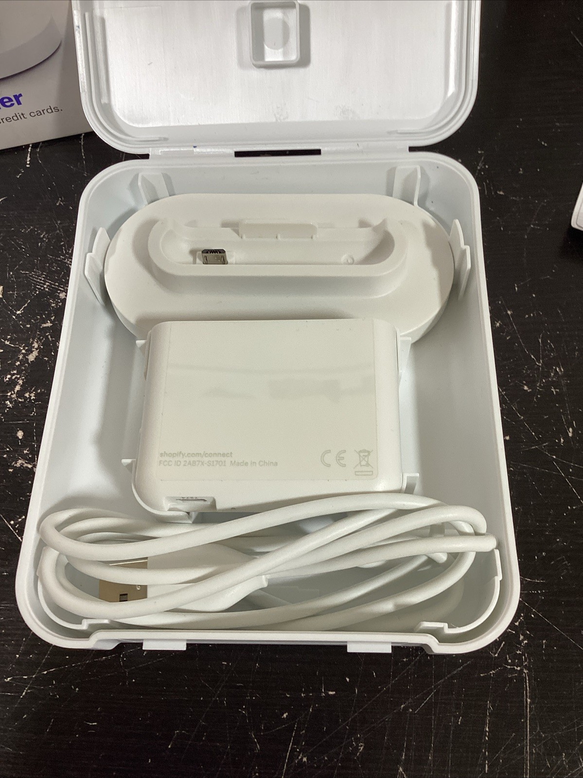 Shopify Chip & Swipe Reader – White (S1701)