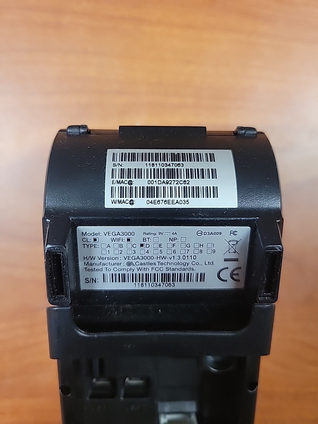 Dejavoo Z11 Credit Card Payment Terminal