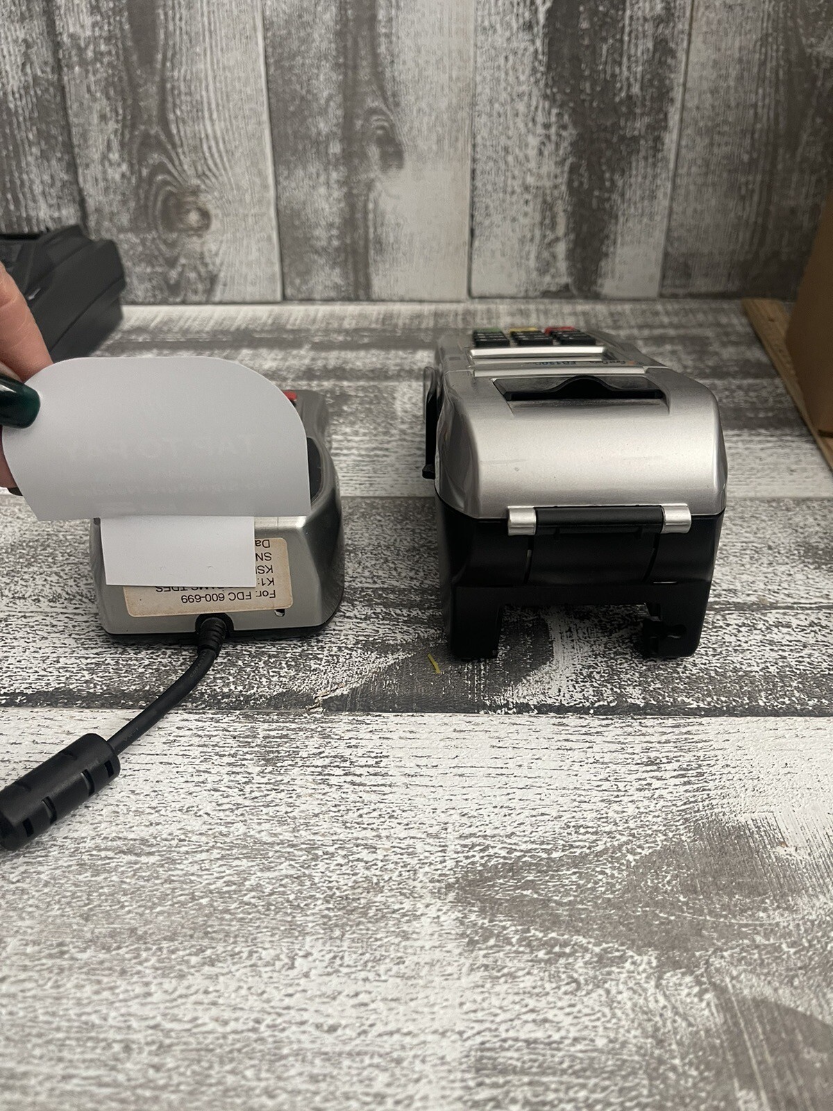 First Data FD130 EMV NFC Dial/IP Credit Card Machine & First Data FD 35