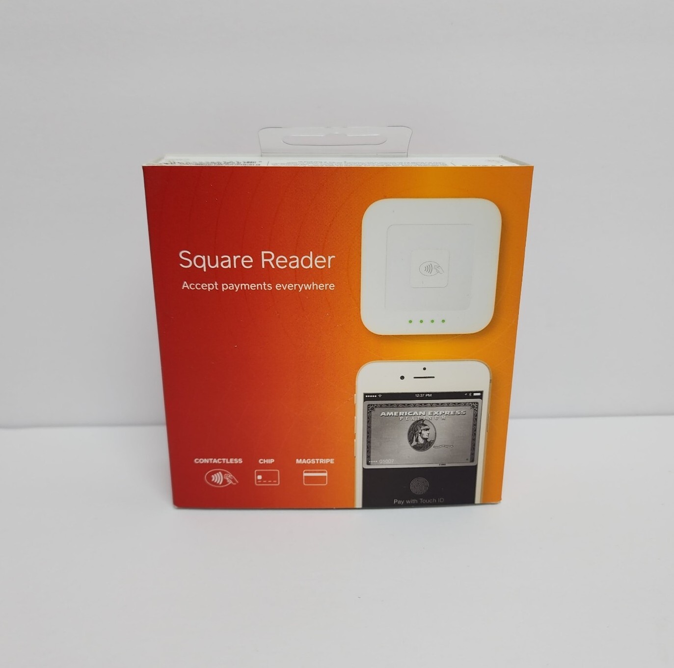 SQUARE READER CONTACTLESS CHIP MAGSTRIPE ACCEPT PAYMENTS EVERYWHERE
