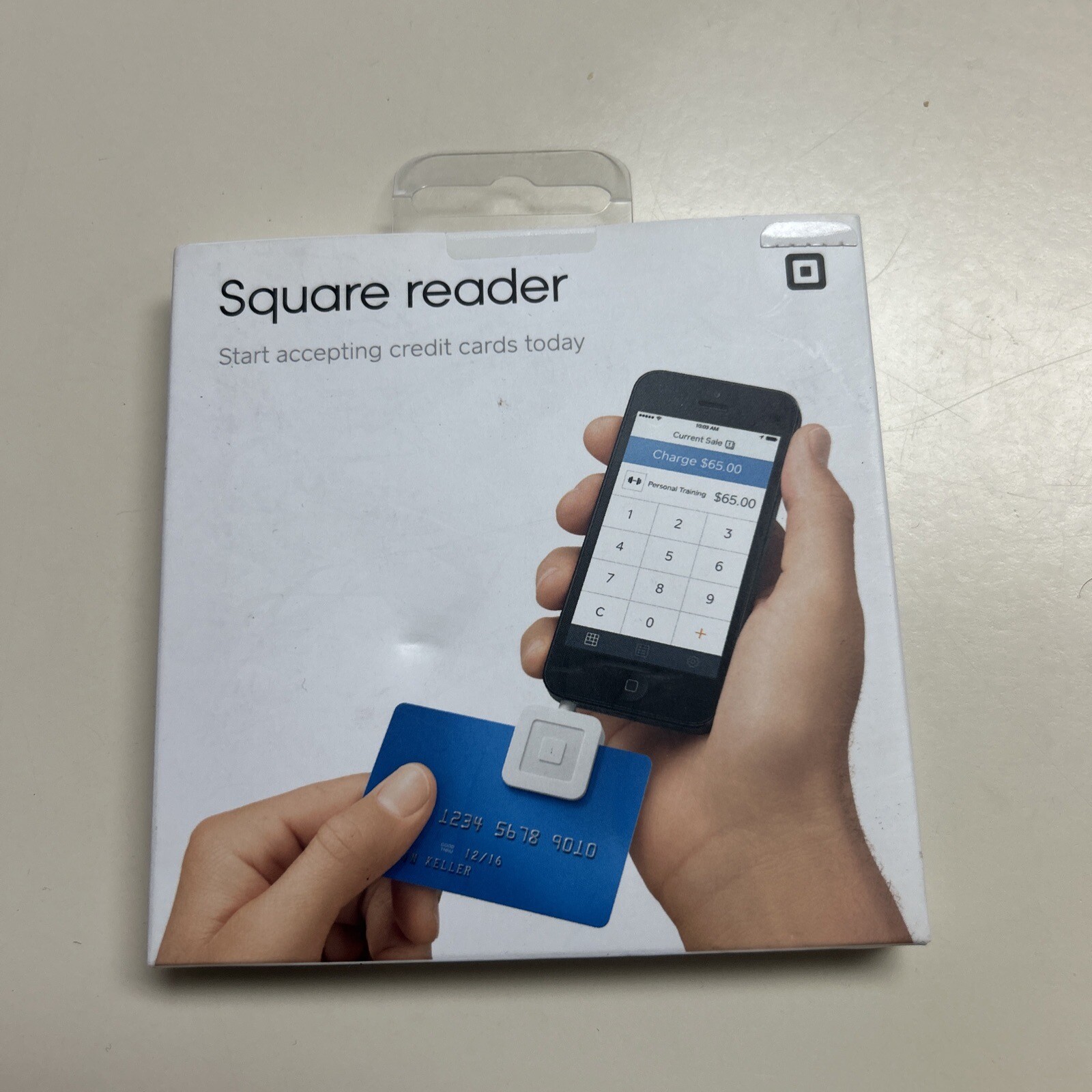 Square Mobile Credit Card Reader Magstripe Headphone Jack A-PKG-0157