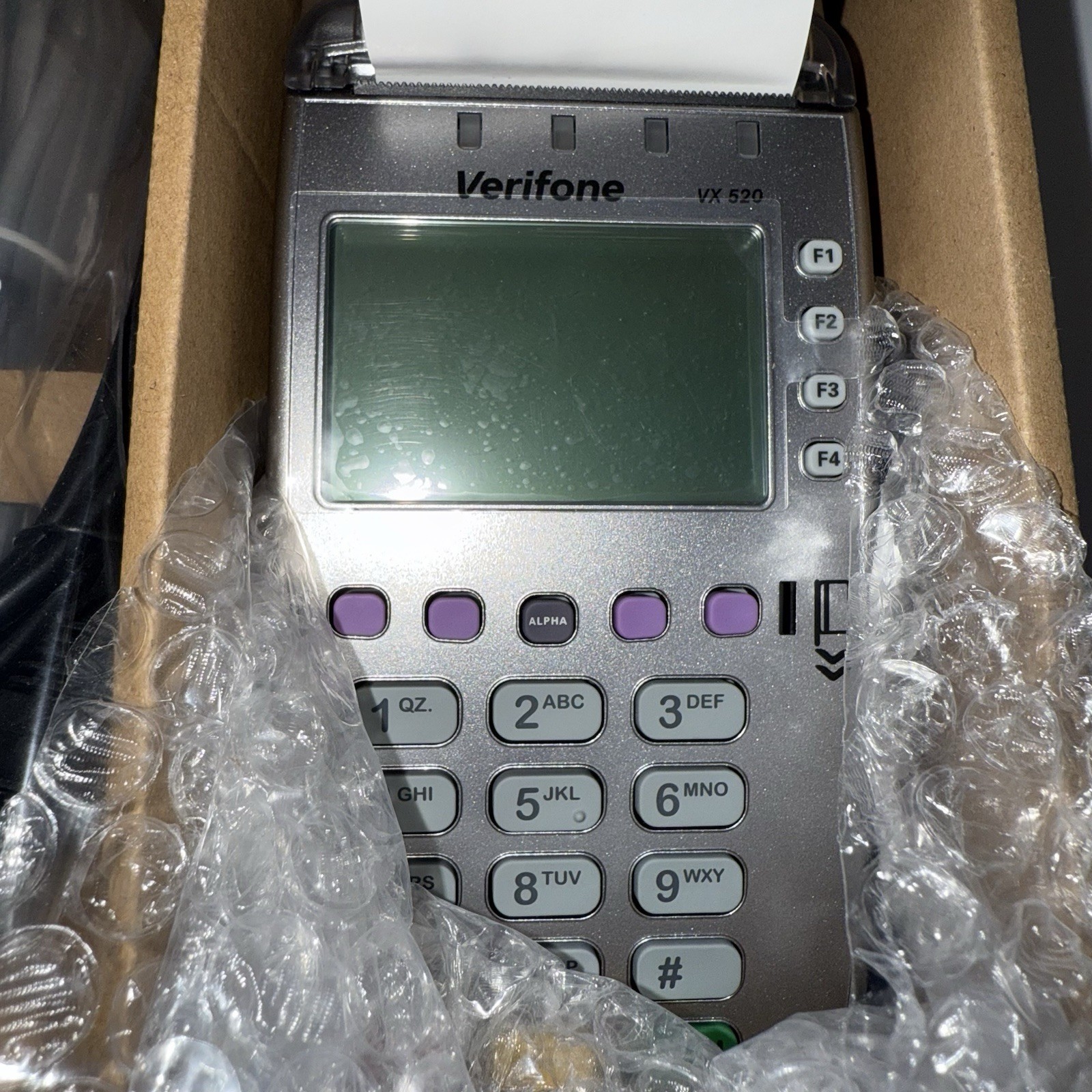 Verifone VX520 CTLS Credit Card Terminal Machine M252-653-A3-NAA-3 New in Box