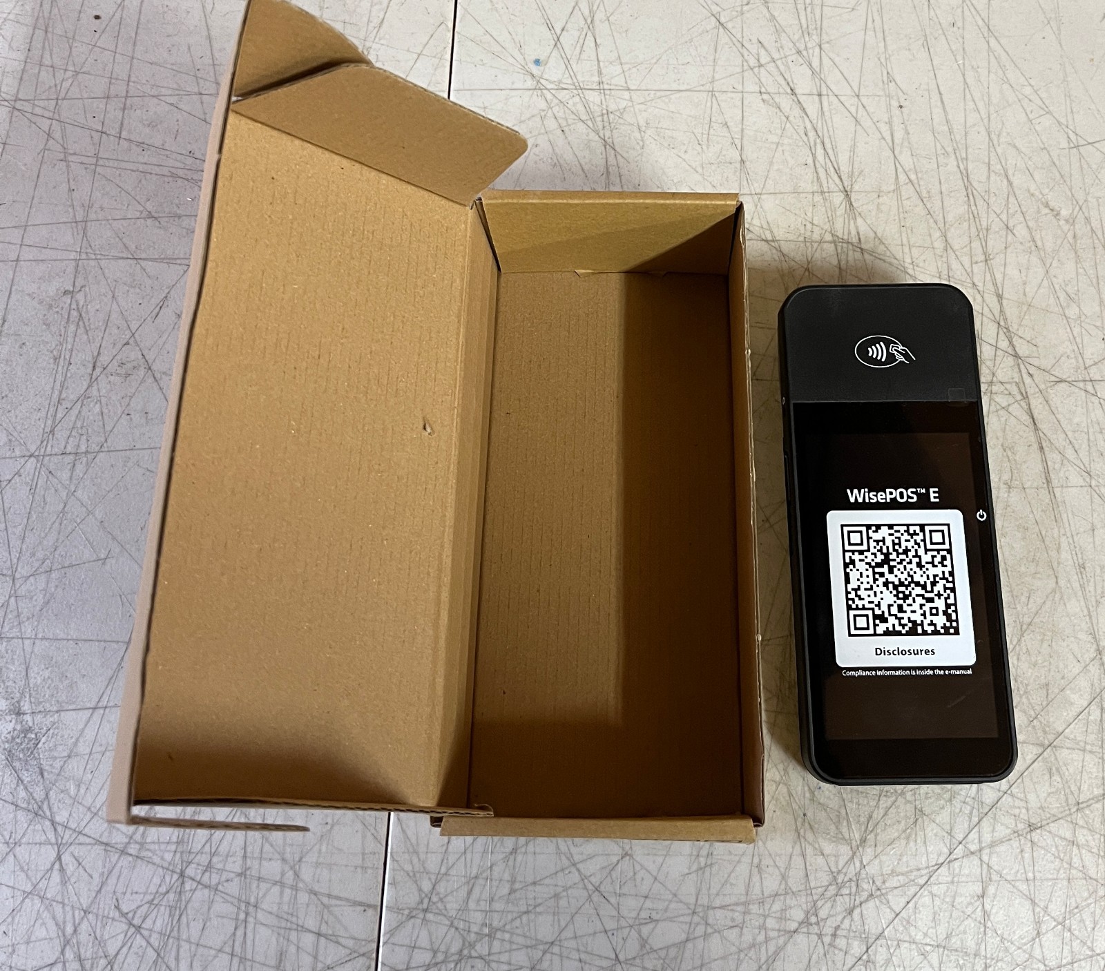 BBPOS WisePOS E Smart POS Terminal WSC51 NEW No battery or cable