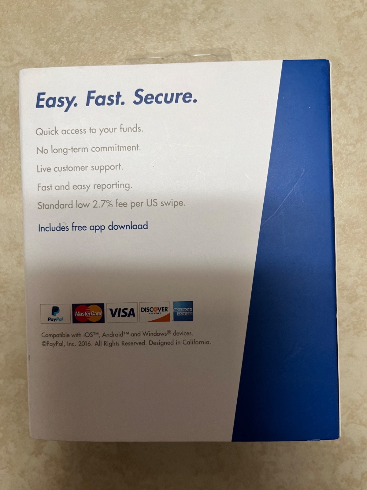 PayPal Mobile Credit Card Reader Swiper For iPhone and Android