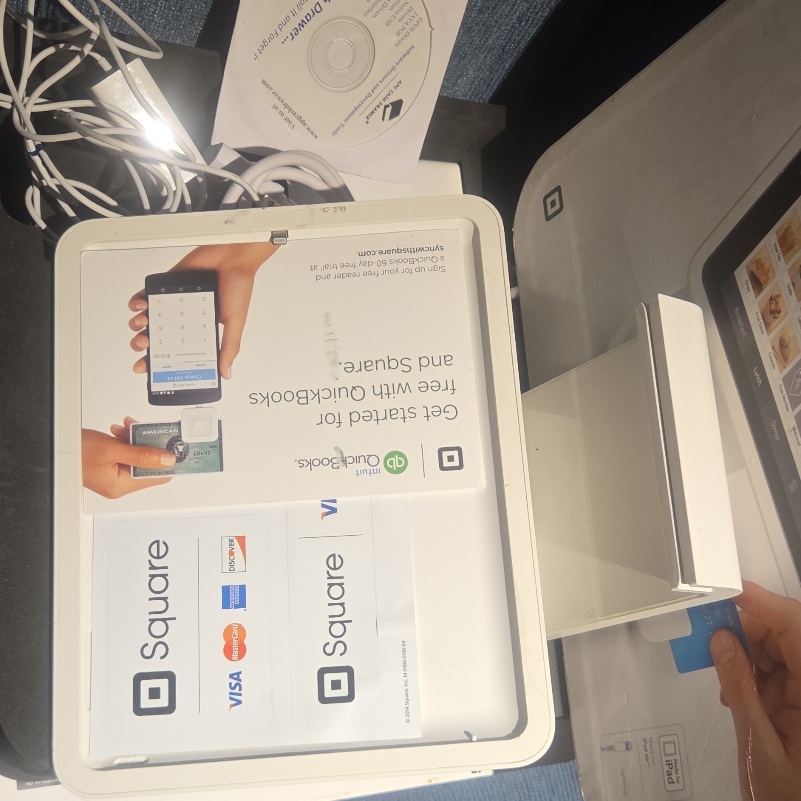Square Stand Credit Card Terminal Point of Sale for iPad Model MPA-07066-04
