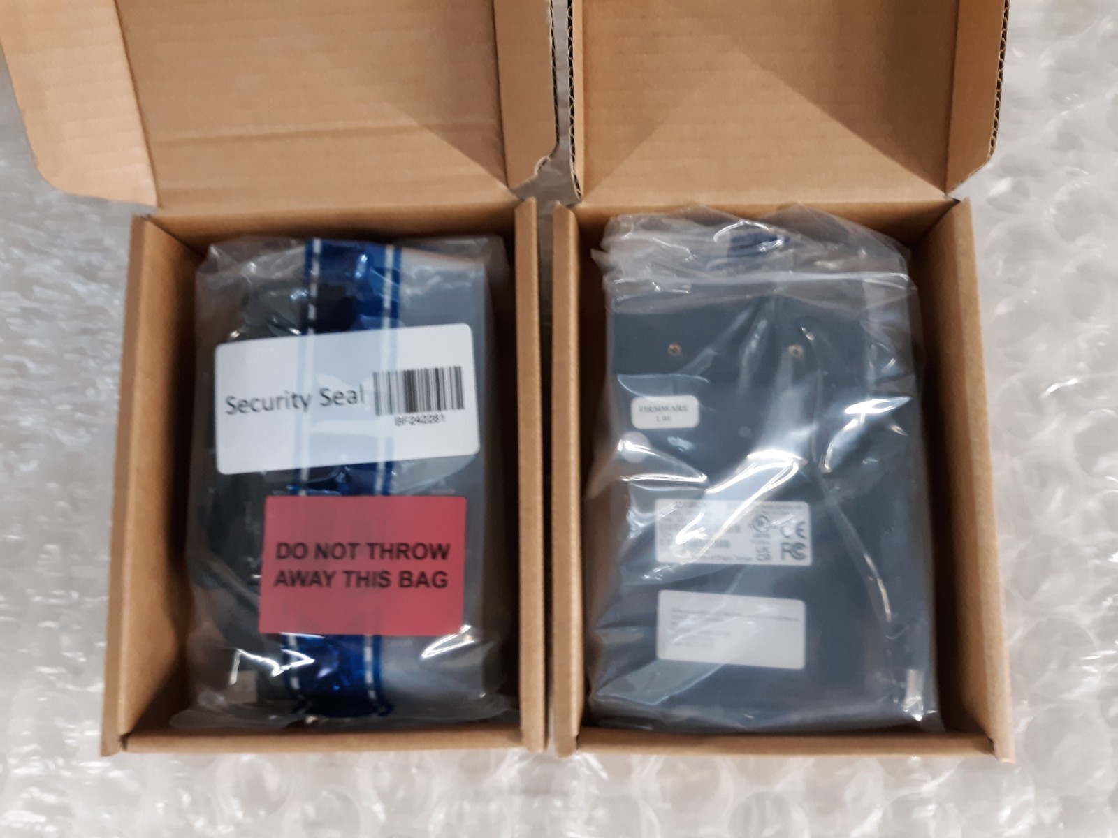 Pair of IDTECH SREDKEY2 IDSK-534E-B1 USB 10-Key KeyPad w/ Magstripe NEW *SEALED*