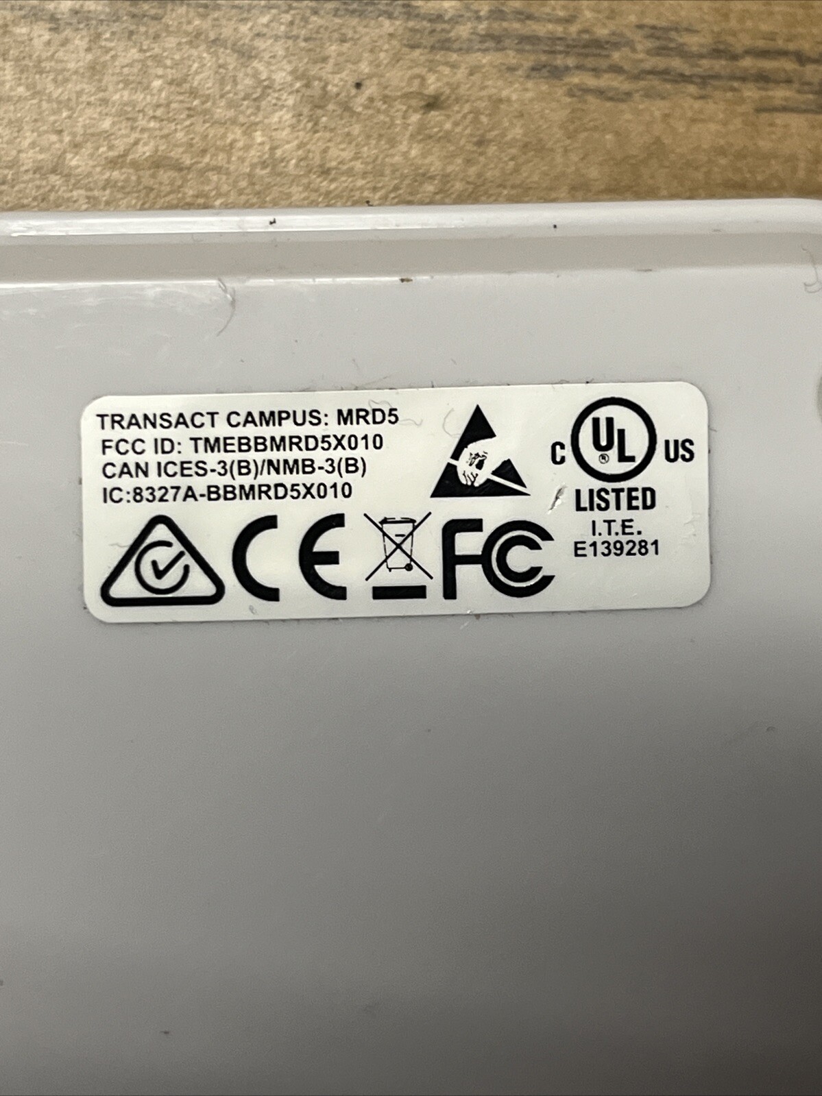 Transact Campus MRD5 Mobile Reader Device