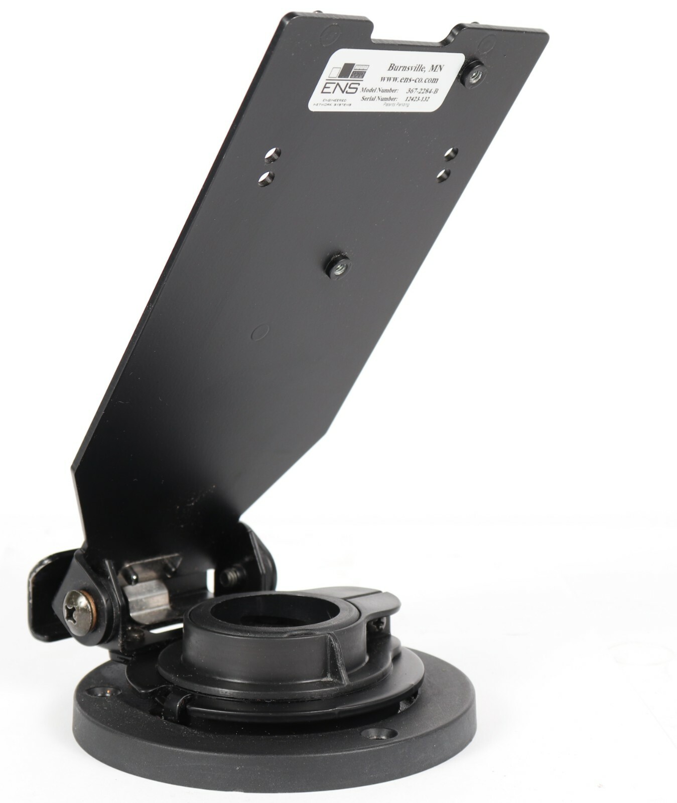 ENS 367-2284-B Tilt Swivel Low Profile Base Mount for Verifone MX915 / MX925