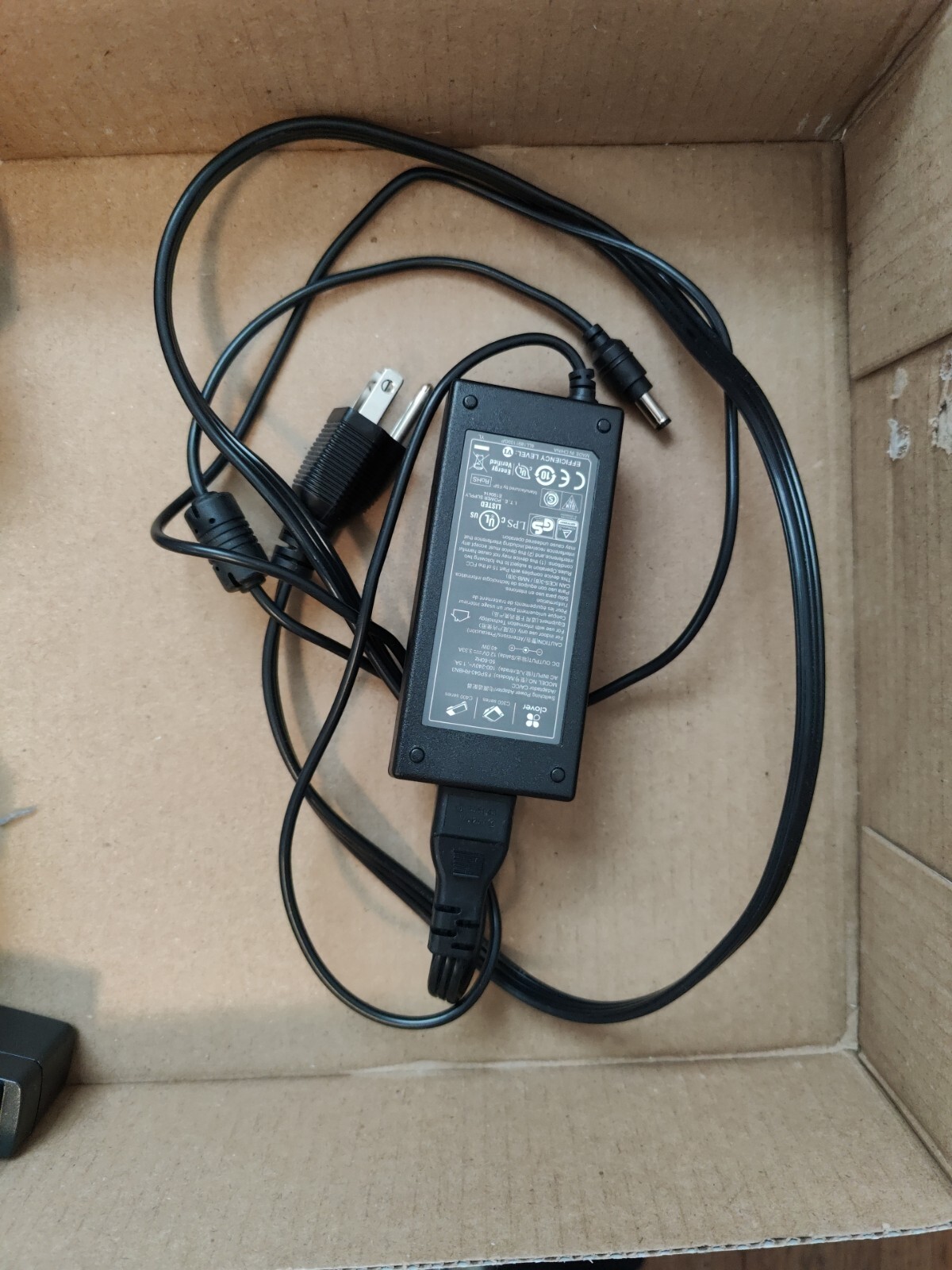 Clover Mini Clover Flex Power Supply and Cord All Generations MODEL FSP040-RHBN3