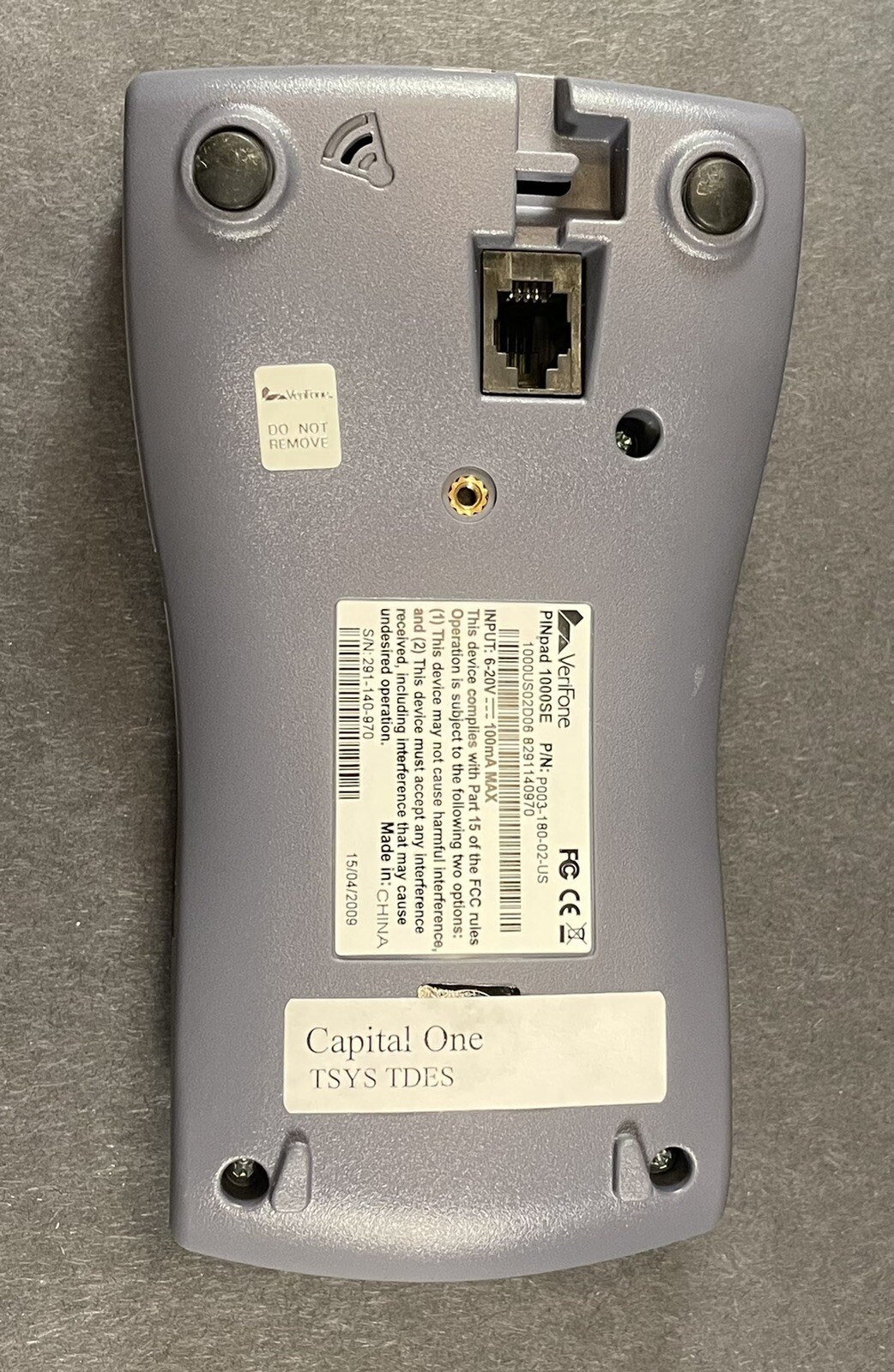 VeriFone Omni Credit Card Terminal PinPad and Card Imprinter Bundle