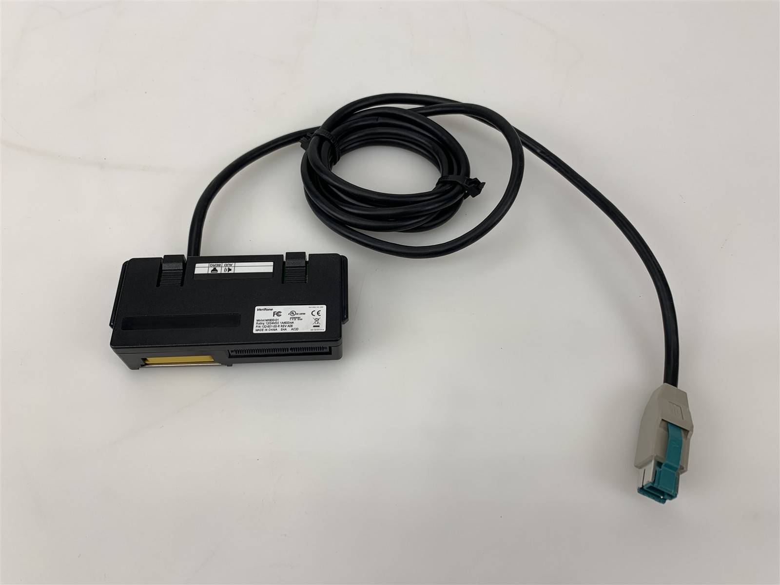 Verifone Mx900-01 Input Output Cash Register Block 132-601-00-R With Cable
