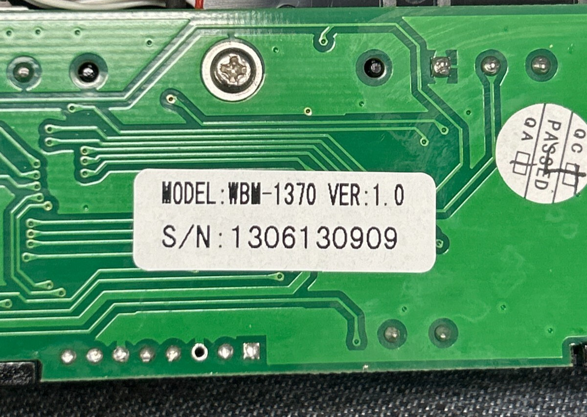 GAMING MACHINE HALF INSERT MAGNETIC CARD READER WBM-1370 3.0-5.5VDC