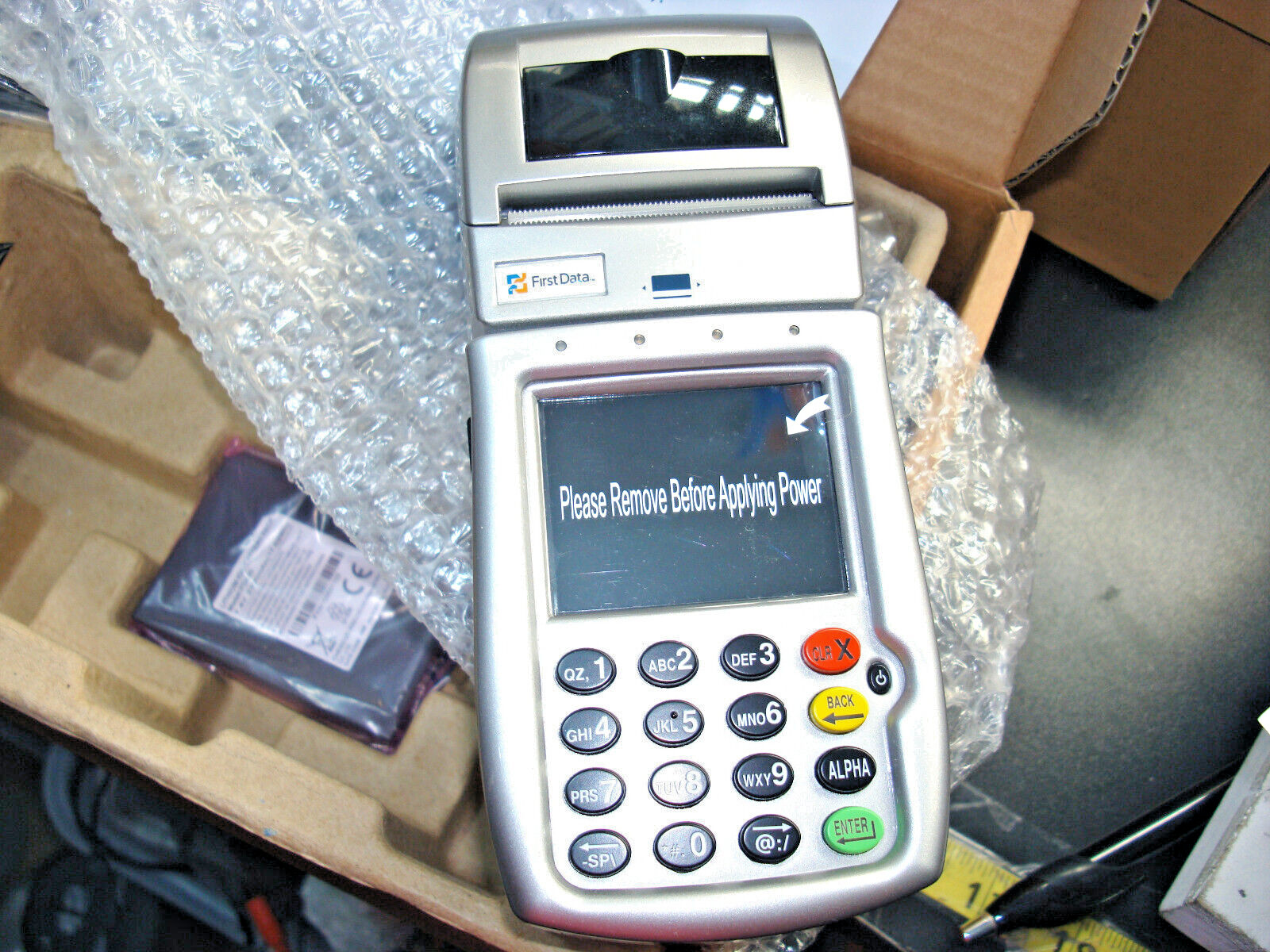 First Data FD400TiC WCDMA Wireless Terminal Convenient Business Transactions