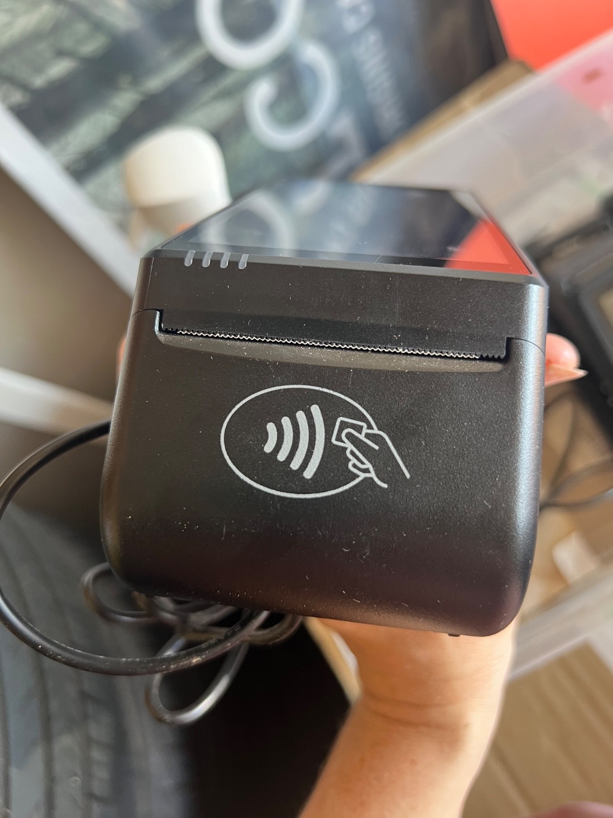 Wizard POS Q2 Terminal Point of Sale Credit Card Reader