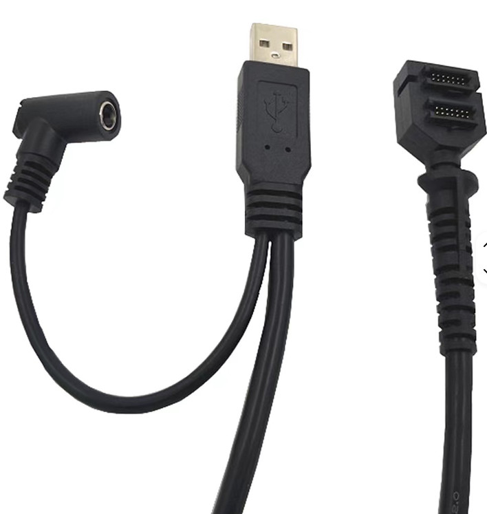 Verifone CBL-282-045-01-A VX805/VX820/P200/P400-3A USB Power Adapter