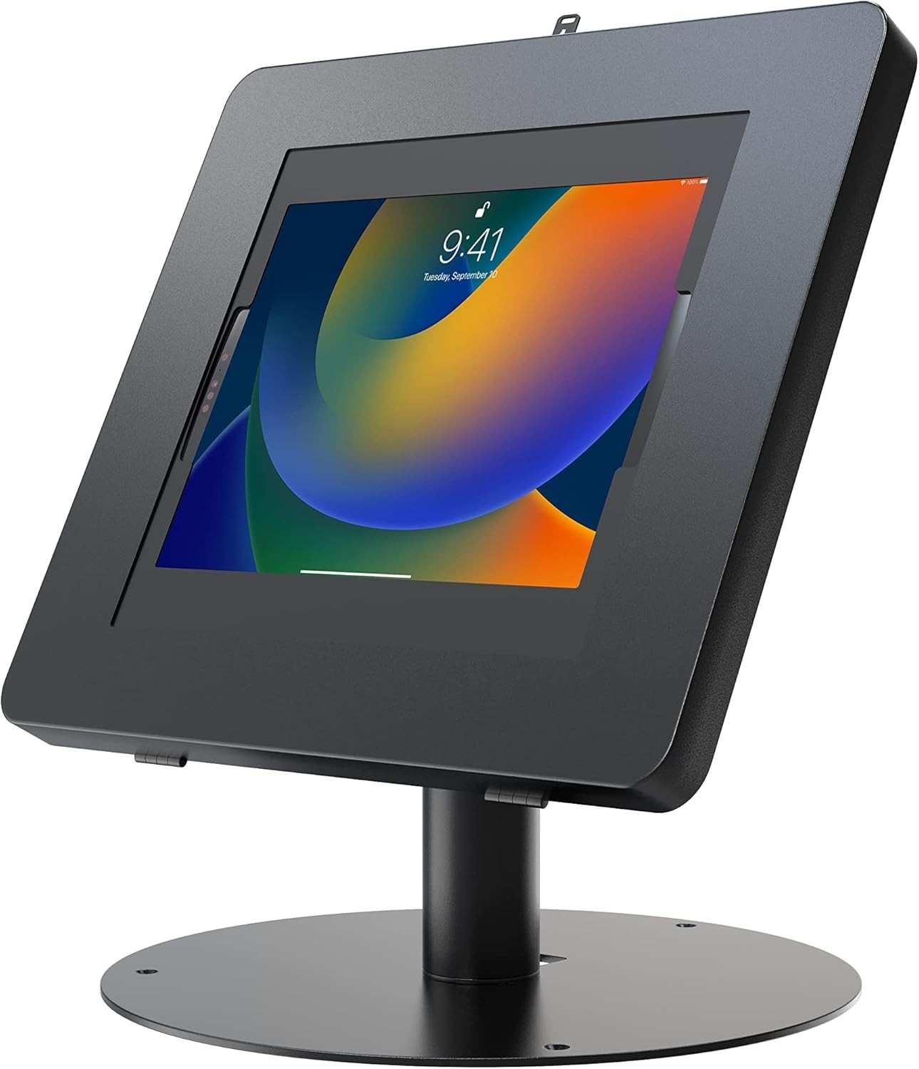 Premium iPad POS Stand 360 Degree Rotation Anti-Theft Lock CTA PAD-HSKSBL