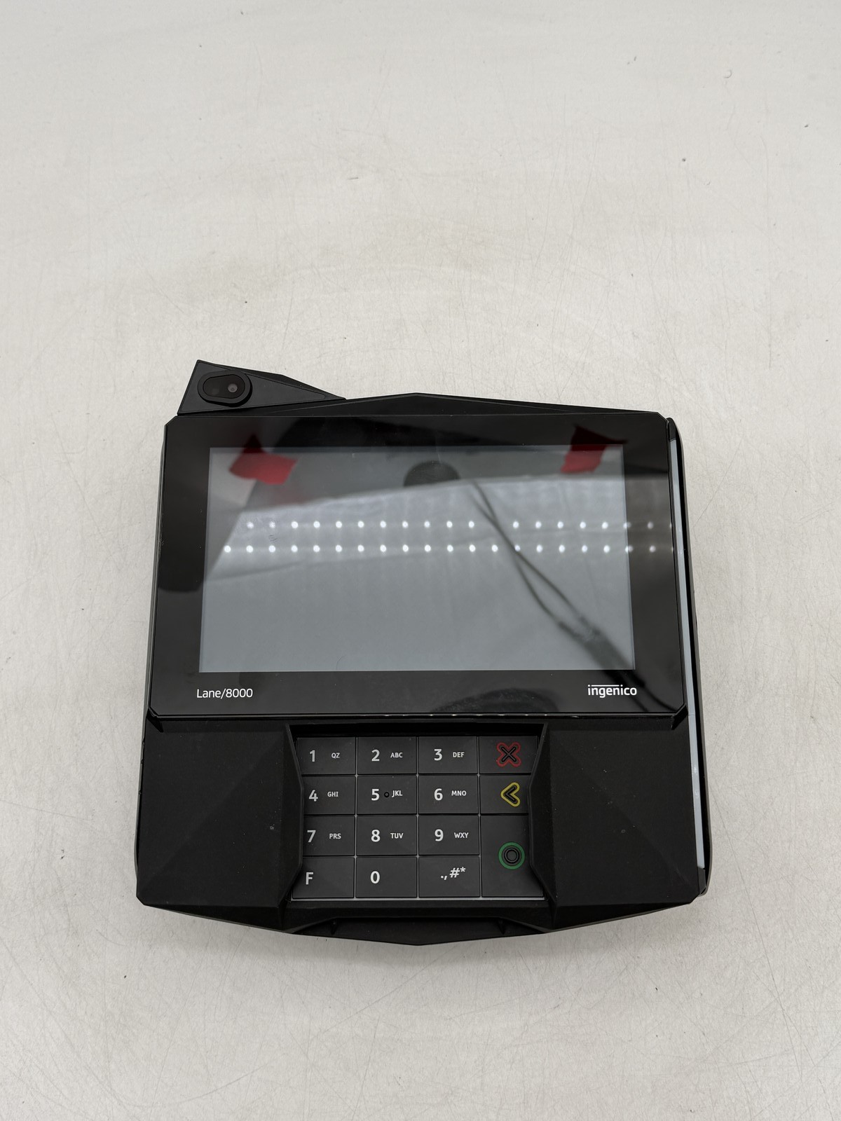 Ingenico Lane 8000 Credit Card Terminal LAN800-USSCN30A – UNTESTED