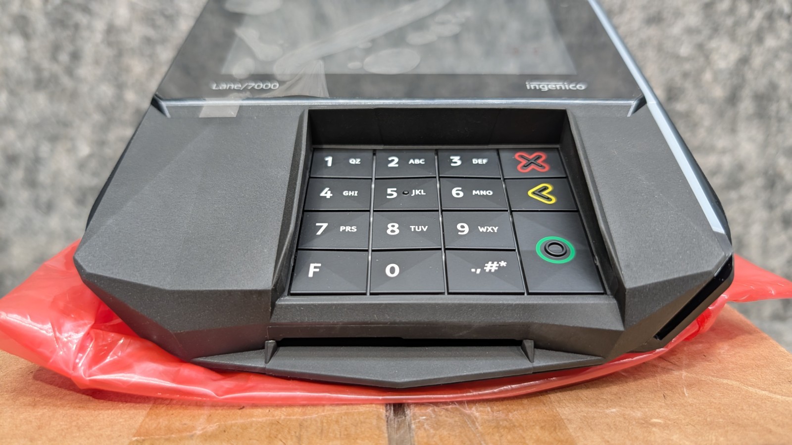 Ingenico Lane/7000 Credit Card Payment Terminals W/stylus 🔥New For Parts🔥