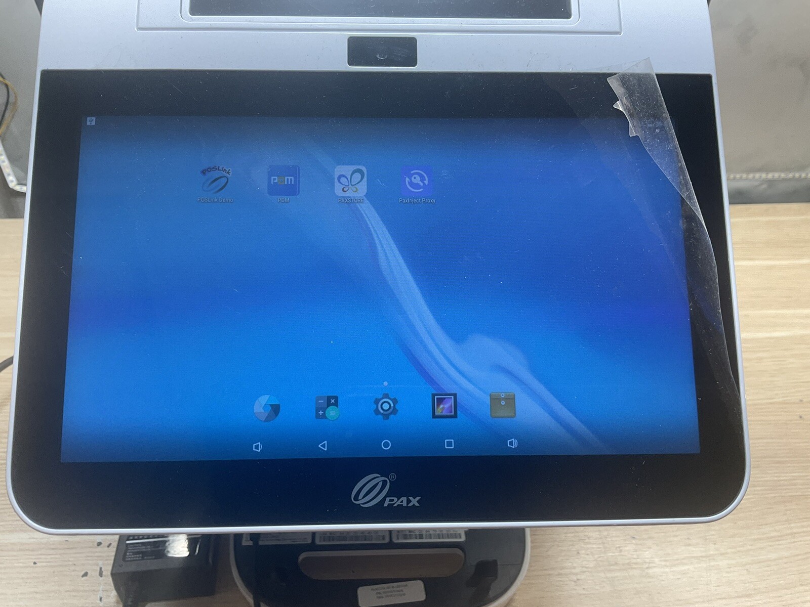 PAX E800 Point Of Sale System Android Payment Terminal Sold As Is/JUA2330