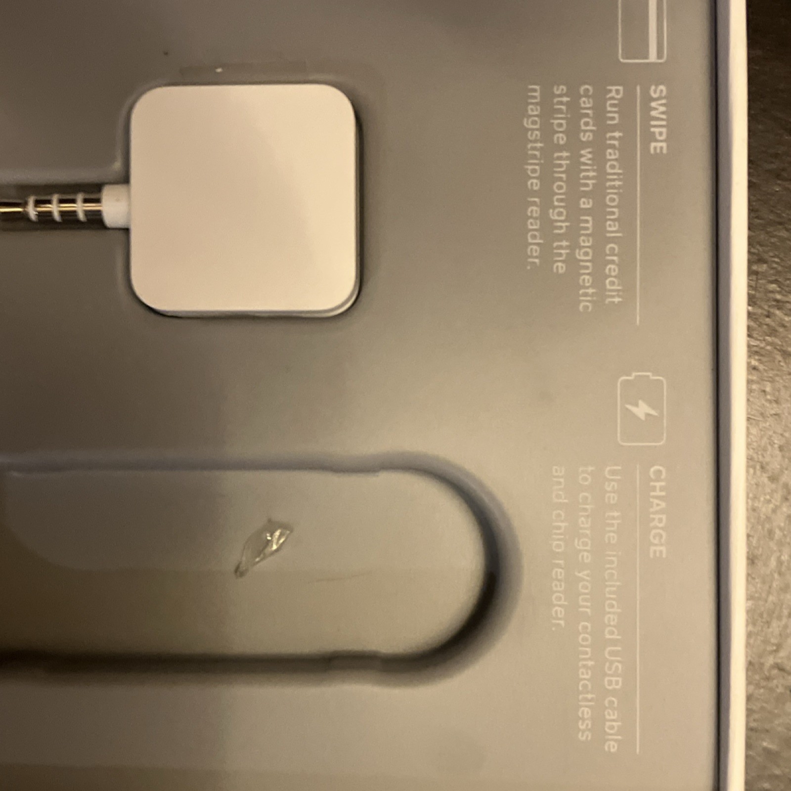 Square Reader for Magstripe Credit Card Reader, 3.5mm Audio Jack A-SKU-0486