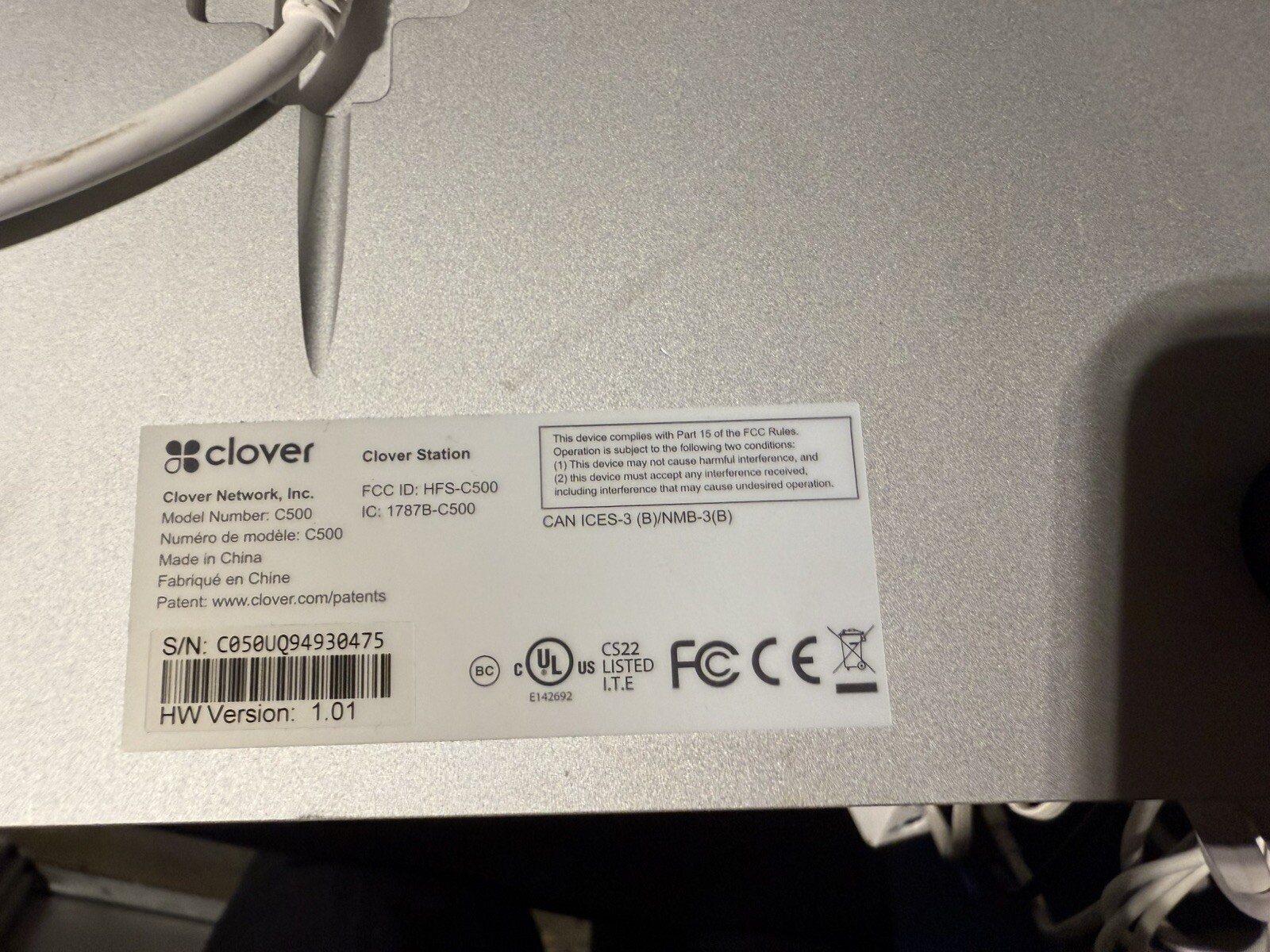 Clover POS & Hub & Mini Reader & Printer & TWO FLEX – “Locked”