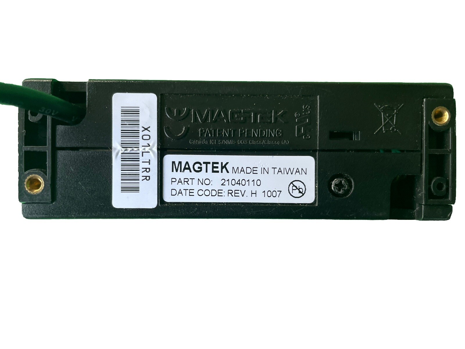 MagTek Mini USB Mag Stripe Credit Card Reader 21040110 USB Mini