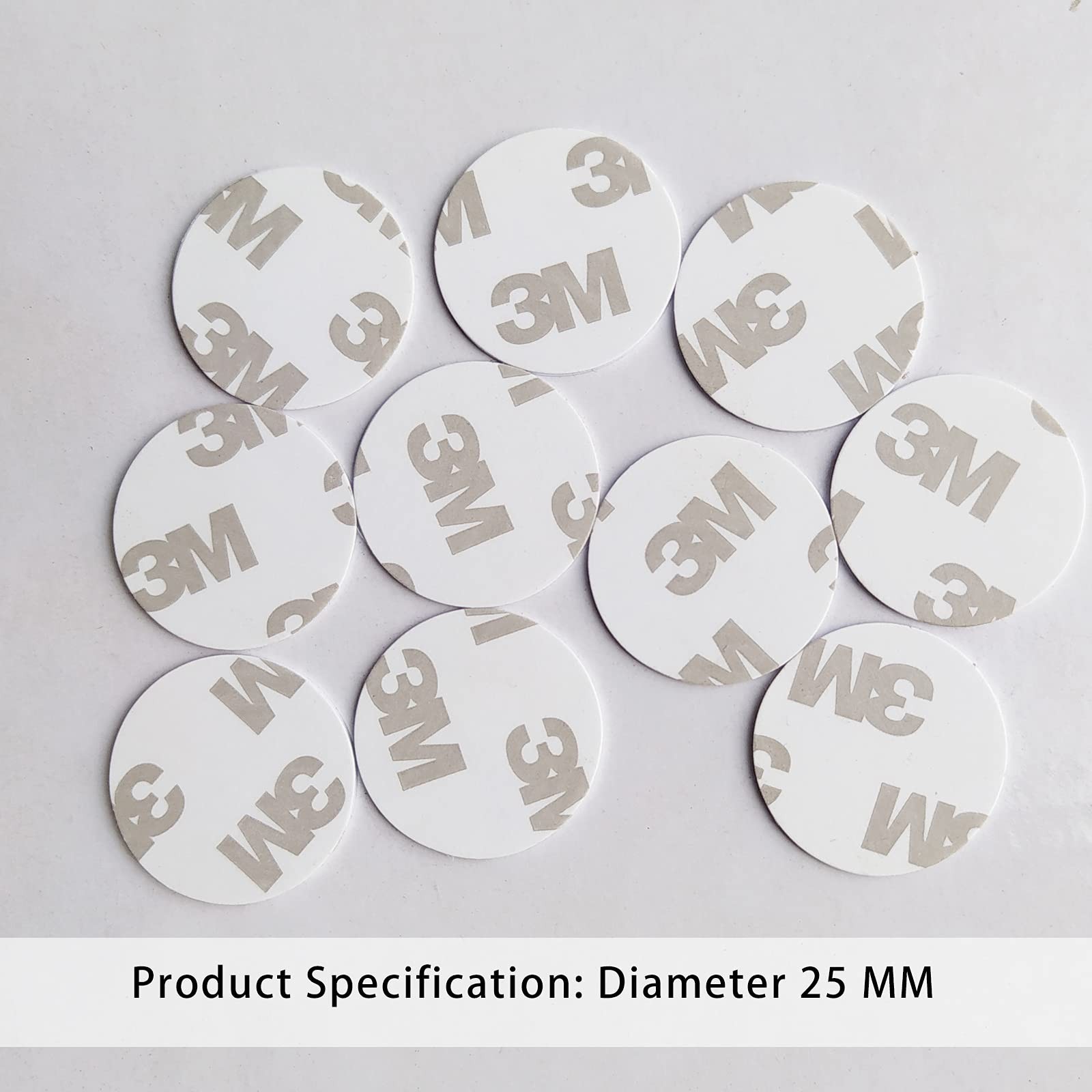 125Khz RFID PVC Coin Card Sticker Tag Prgrammable Rewritable T5577(Pack of 10)