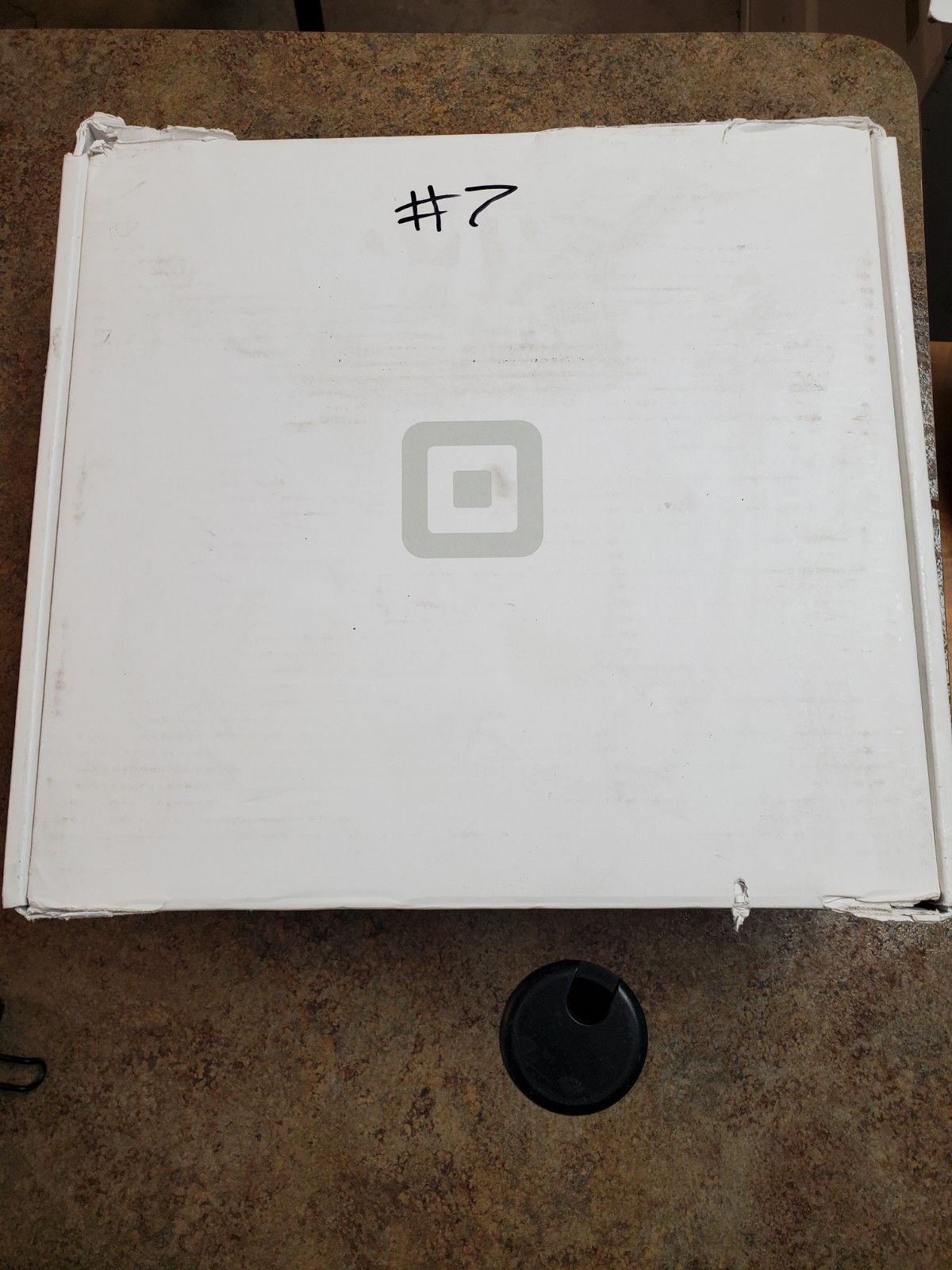 Square Register S6 iPad POS Credit Card Terminal Kit, Wired Credit Card Terminal