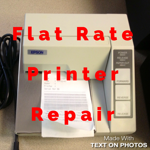 EPSON TM-U295 Flat Rate Repair including all parts & labor 6 Month Warr. M66SA